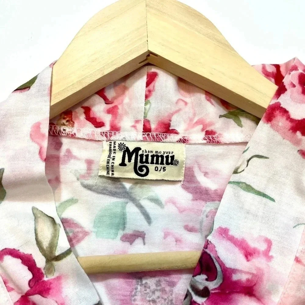 Show me Your Mumu Brie Garden of Blooms Kimono Robe